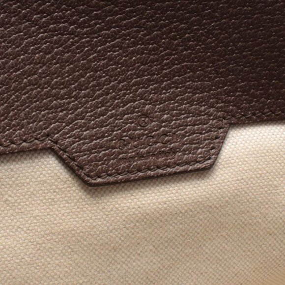 Gucci Backpack Jumbo GG Beige Brown Canvas Leather main image 8